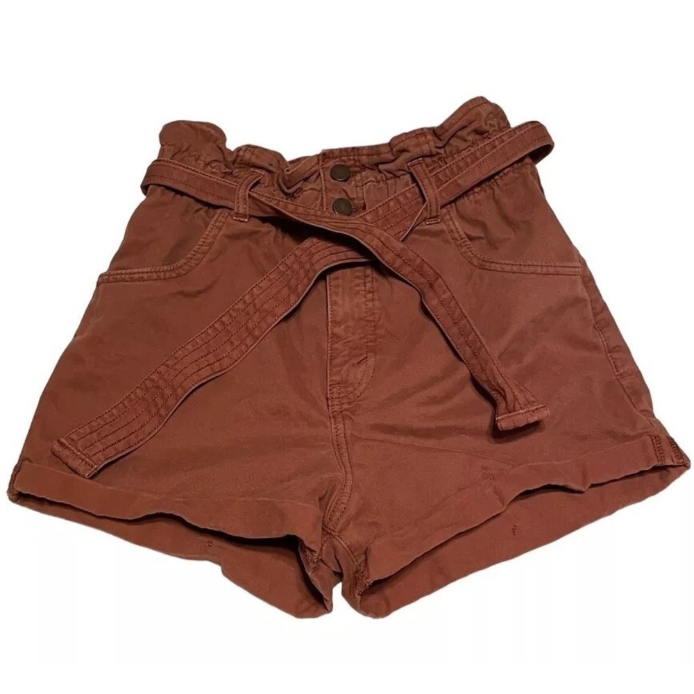 Abercrombie and Fitch Clay Paperbag 80s Style Women's XS Shorts Cute Summer Fall